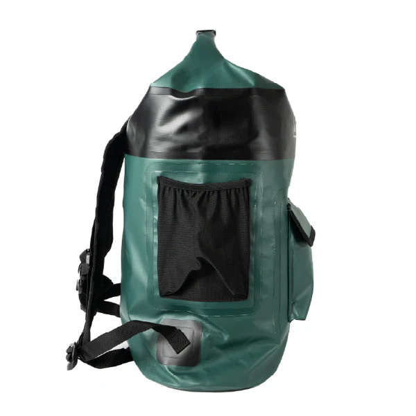 MOCHILA SECA DRYSAFE LAFKEN 40LTS VERDE PETROLEO