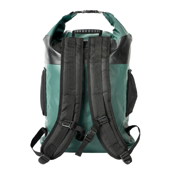 MOCHILA SECA DRYSAFE LAFKEN 40LTS VERDE PETROLEO
