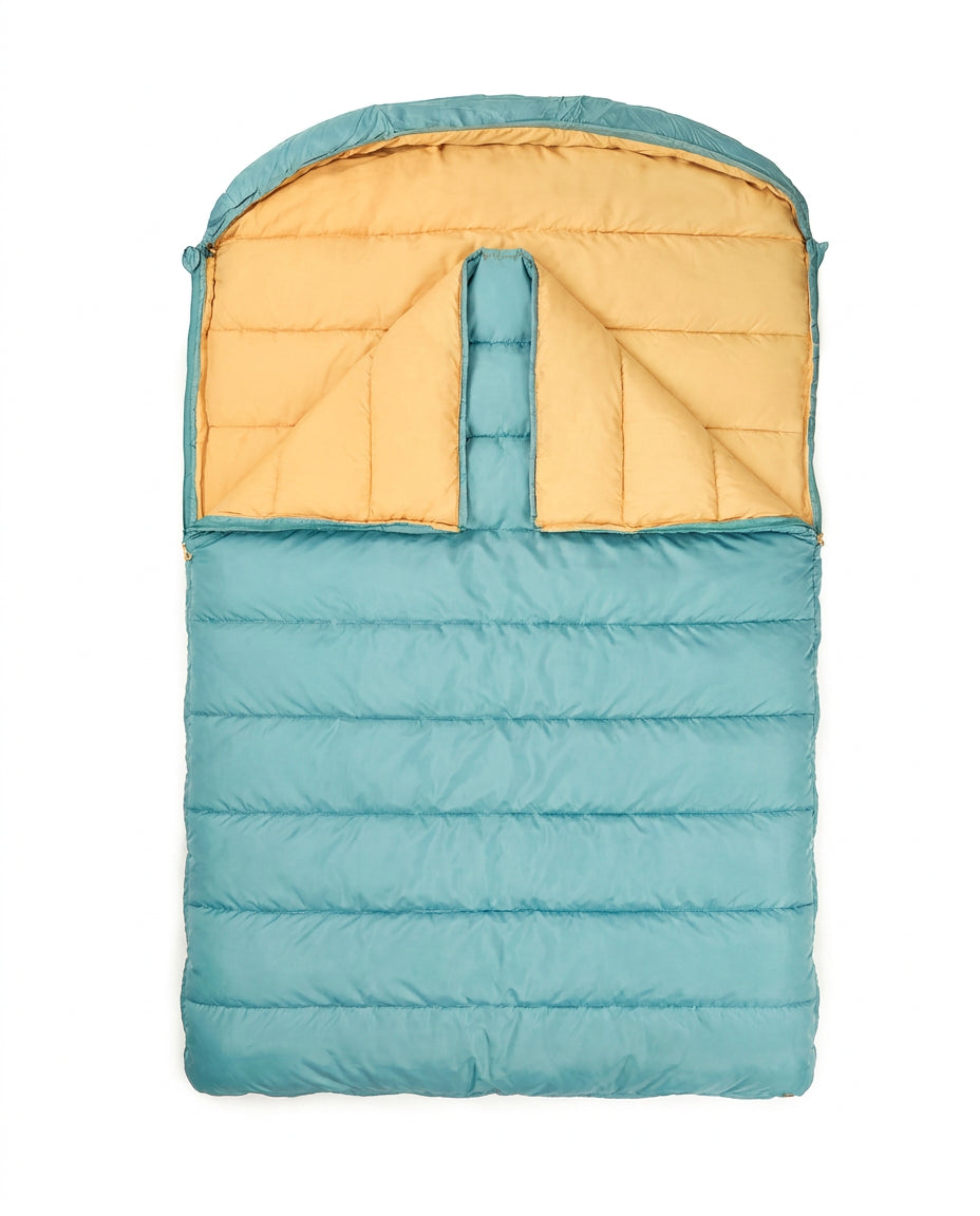 SACO DE DORMIR DOBLE NONGUEN AZUL 3º