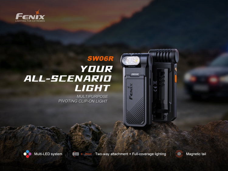 LINTERNA RECARGABLE FENIX SW06R