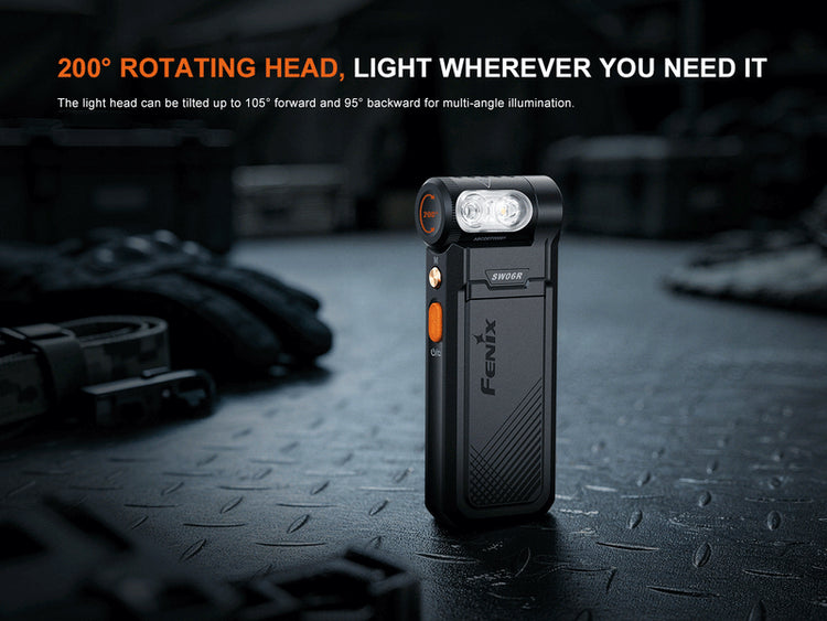 LINTERNA RECARGABLE FENIX SW06R