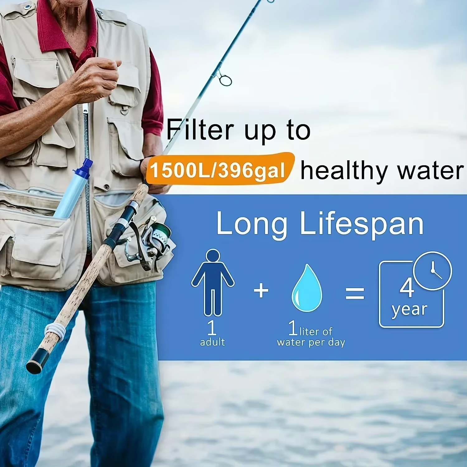 FILTRO PURIFICADOR DE AGUA 4 PIEZAS