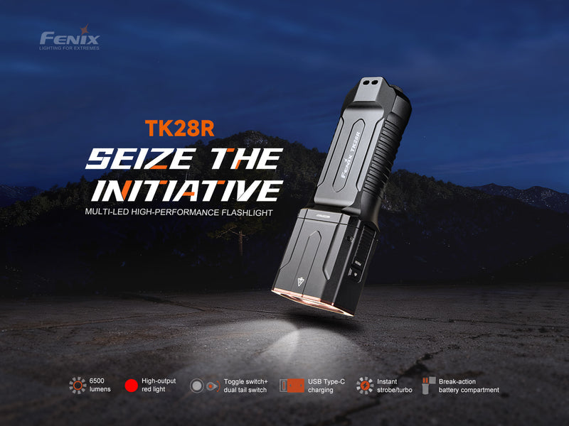 LINTERNA FENIX TK28R NEGRO