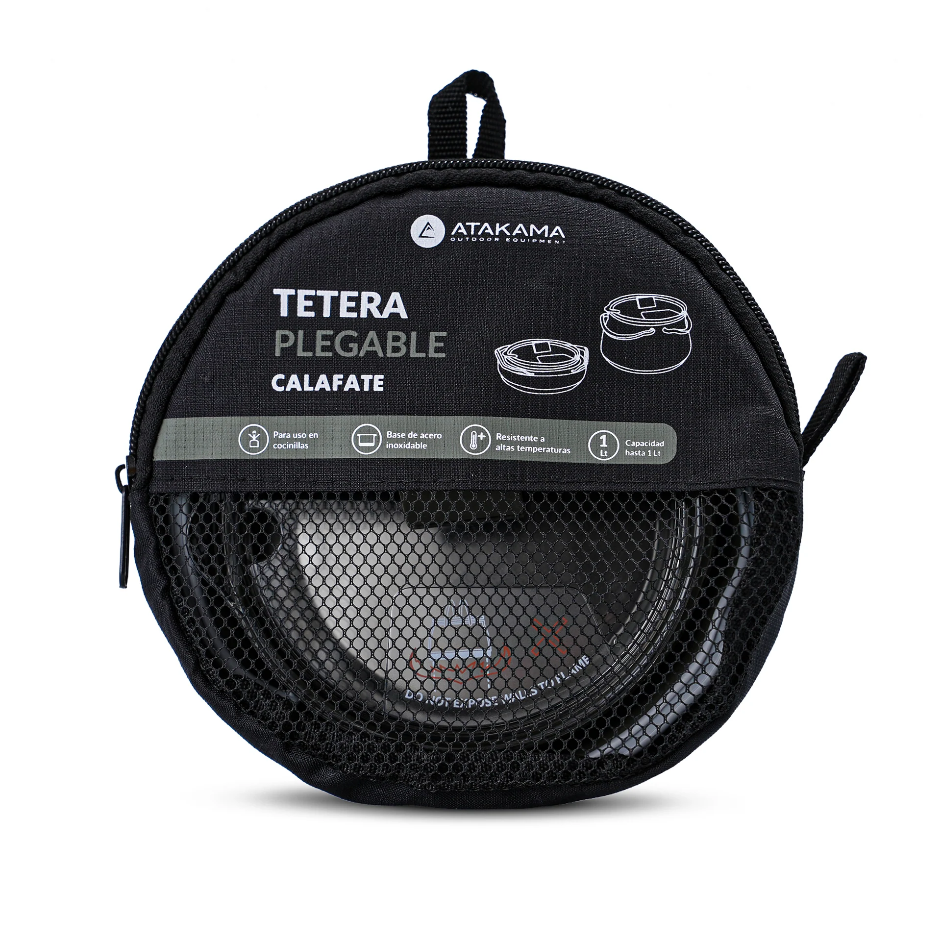 TETERA PLEGABLE ATAKAMA CALAFATE 1LT VERDE