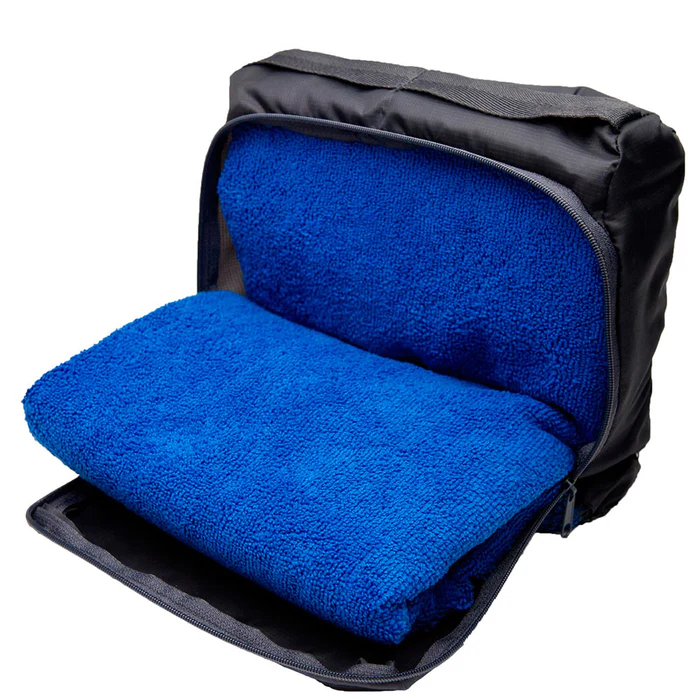 TOALLA MICROFIBRA ATAKAMA ELQUI AZUL | TALLA XL