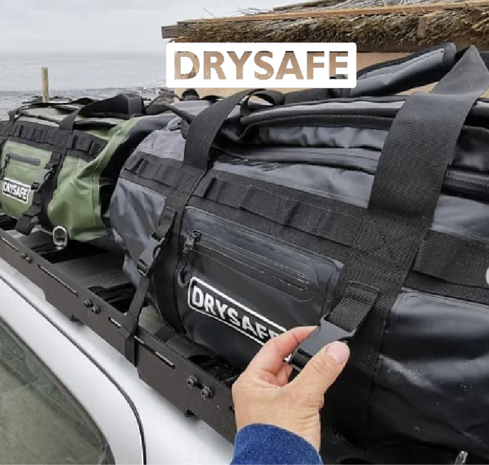 BOLSO OUTDOOR DRYSAFE ANKEN 80LTS AMARILLO