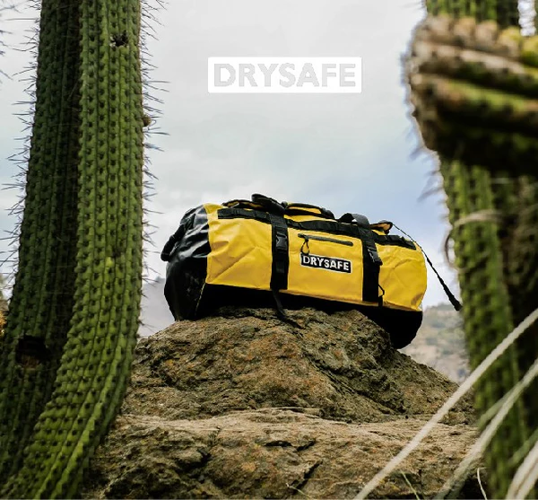 BOLSO OUTDOOR DRYSAFE ANKEN 80LTS AMARILLO