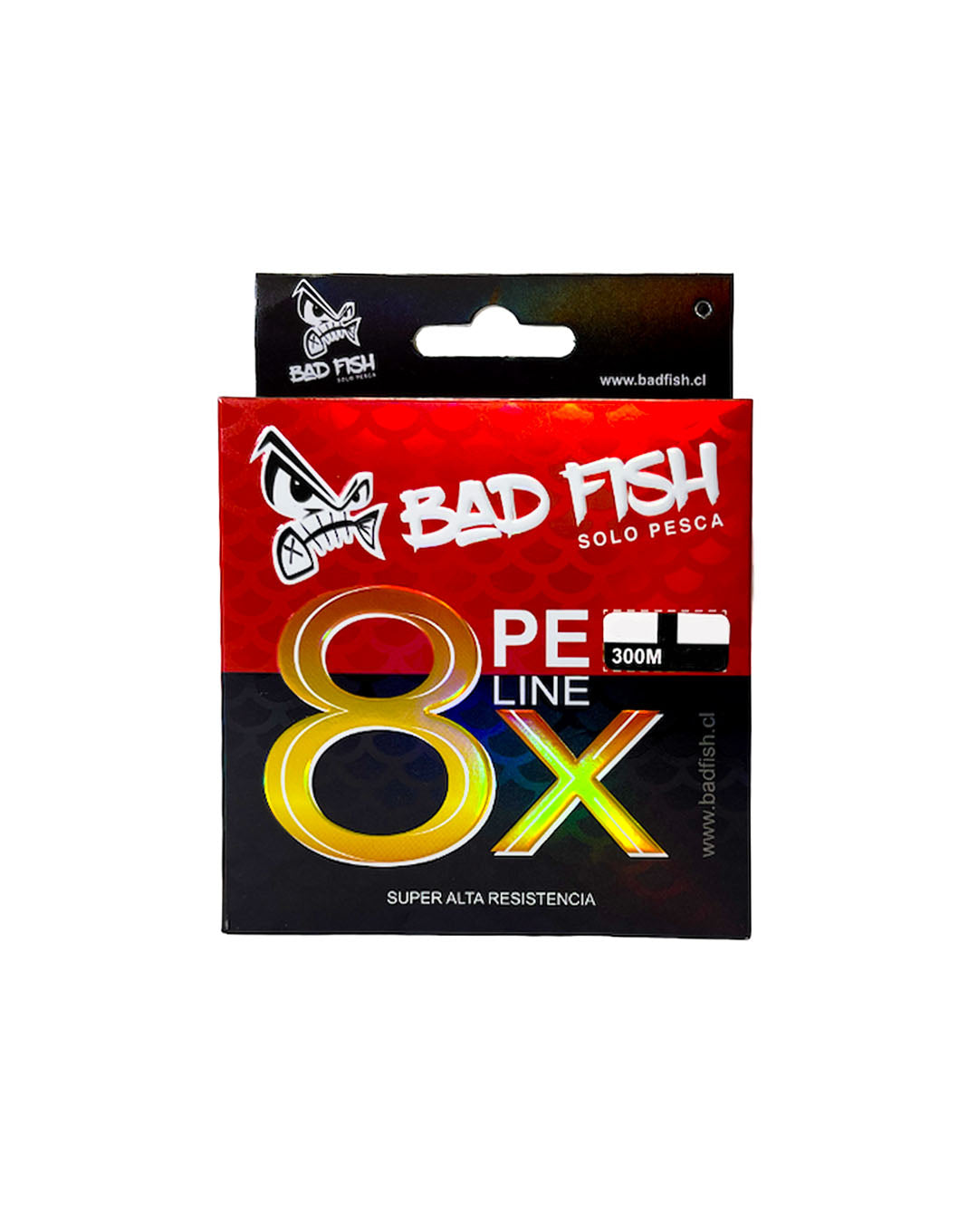 MULTIFILAMENTO BADFISH X8 PE1 0.16MM 300M