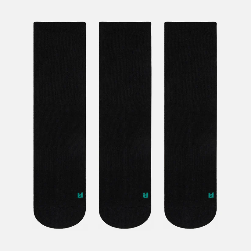 CALCETINES UNISEX VULCANO ESSENTIALS PACK MID VULCANO NEGRO