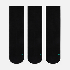 CALCETINES UNISEX VULCANO ESSENTIALS PACK MID VULCANO NEGRO