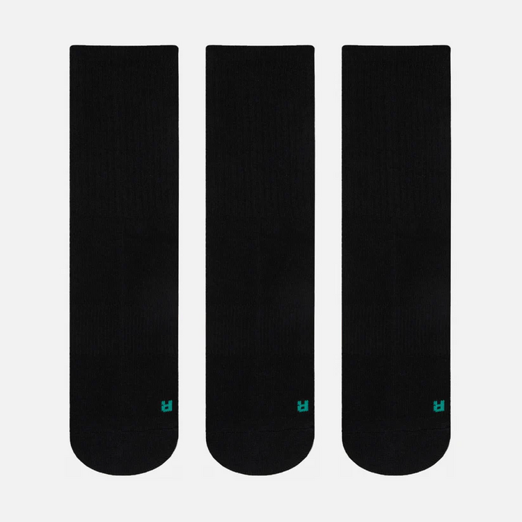 CALCETINES UNISEX VULCANO ESSENTIALS PACK MID VULCANO NEGRO