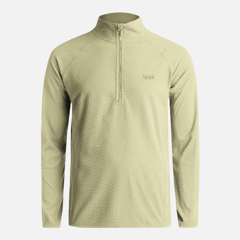 POLERON HOMBRE JACARANDA NANOF 14 ZIP LIPPI VERDE MANZANA