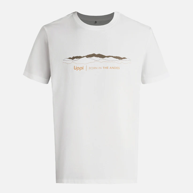 POLERA HOMBRE LOGO LIPPI FRONT PRINT TSHIRT LIPPI BLANCO
