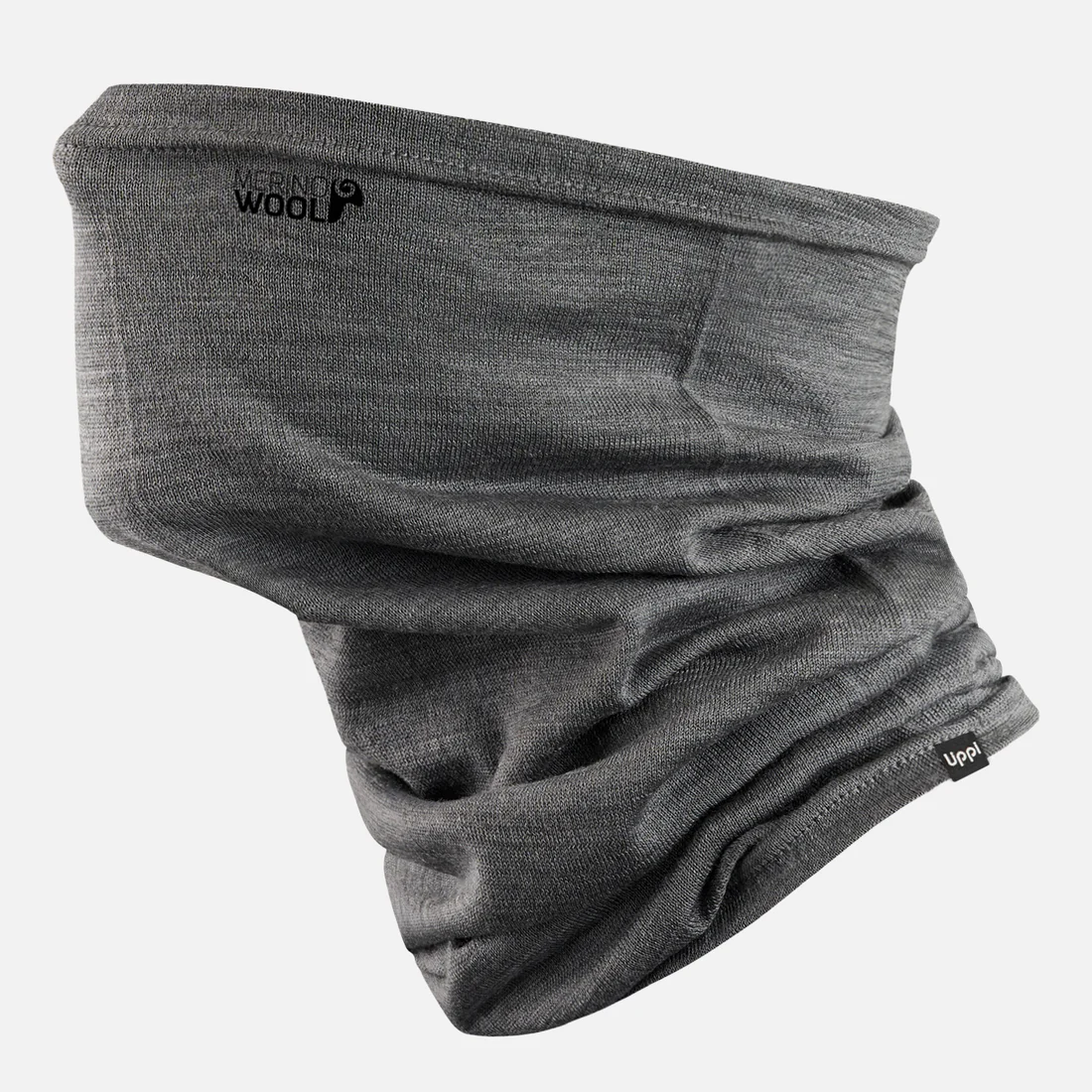 BANDANA LIPPI HEADEX UNISEX LANA MERINO MERINO WOOL GRIS OSCURO TALLA UNICA