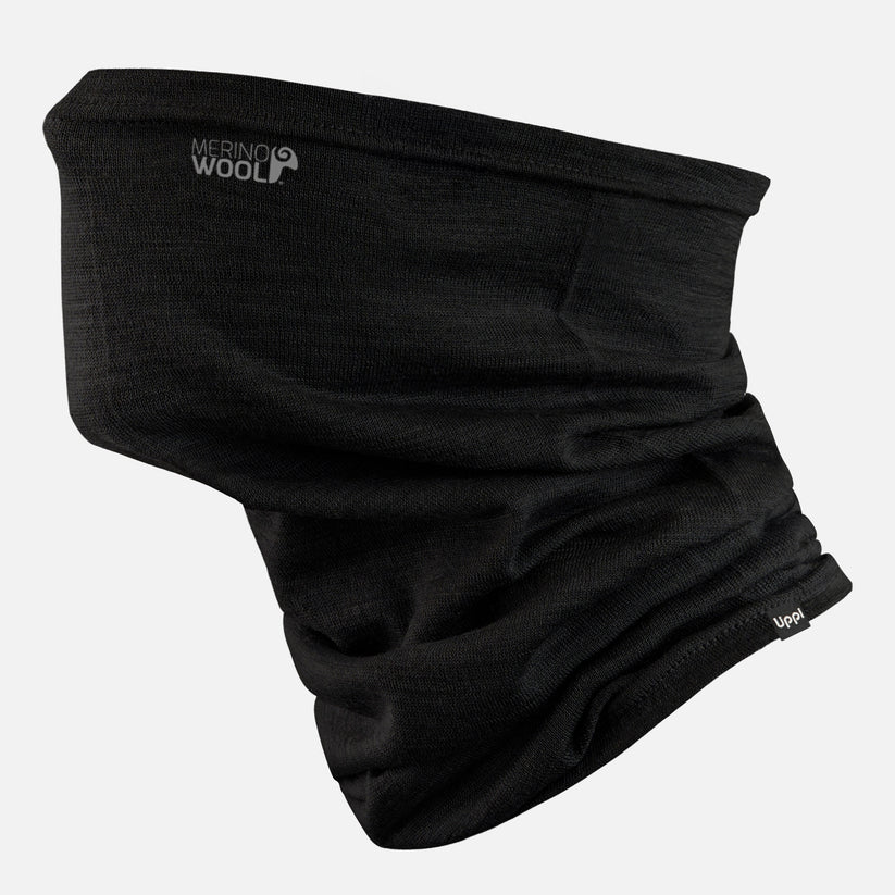 BANDANA LIPPI HEADEX UNISEX LANA MERINO WOOL NEGRO TALLA UNICA