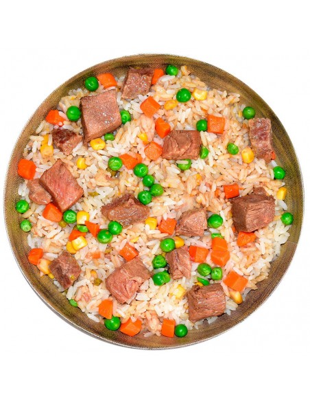 RACIÓN DAFF MRE CARNE CON ARROZ | 260 GRS