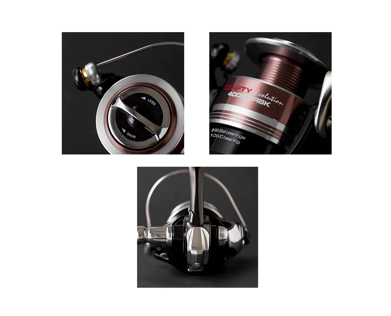 CARRETE CRAFTY EVOLUTION 4000 CRBK