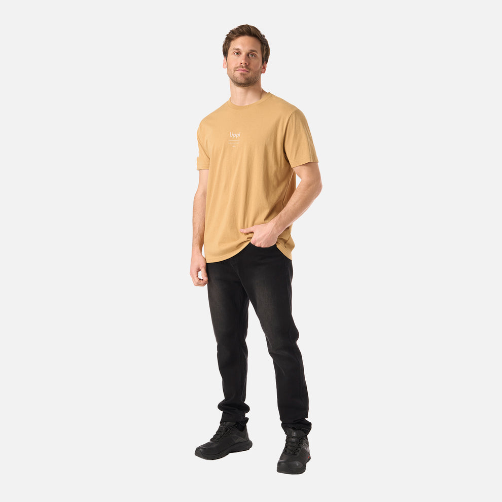 POLERA HOMBRE ADVENTURE PAGE LIPPI CAMEL