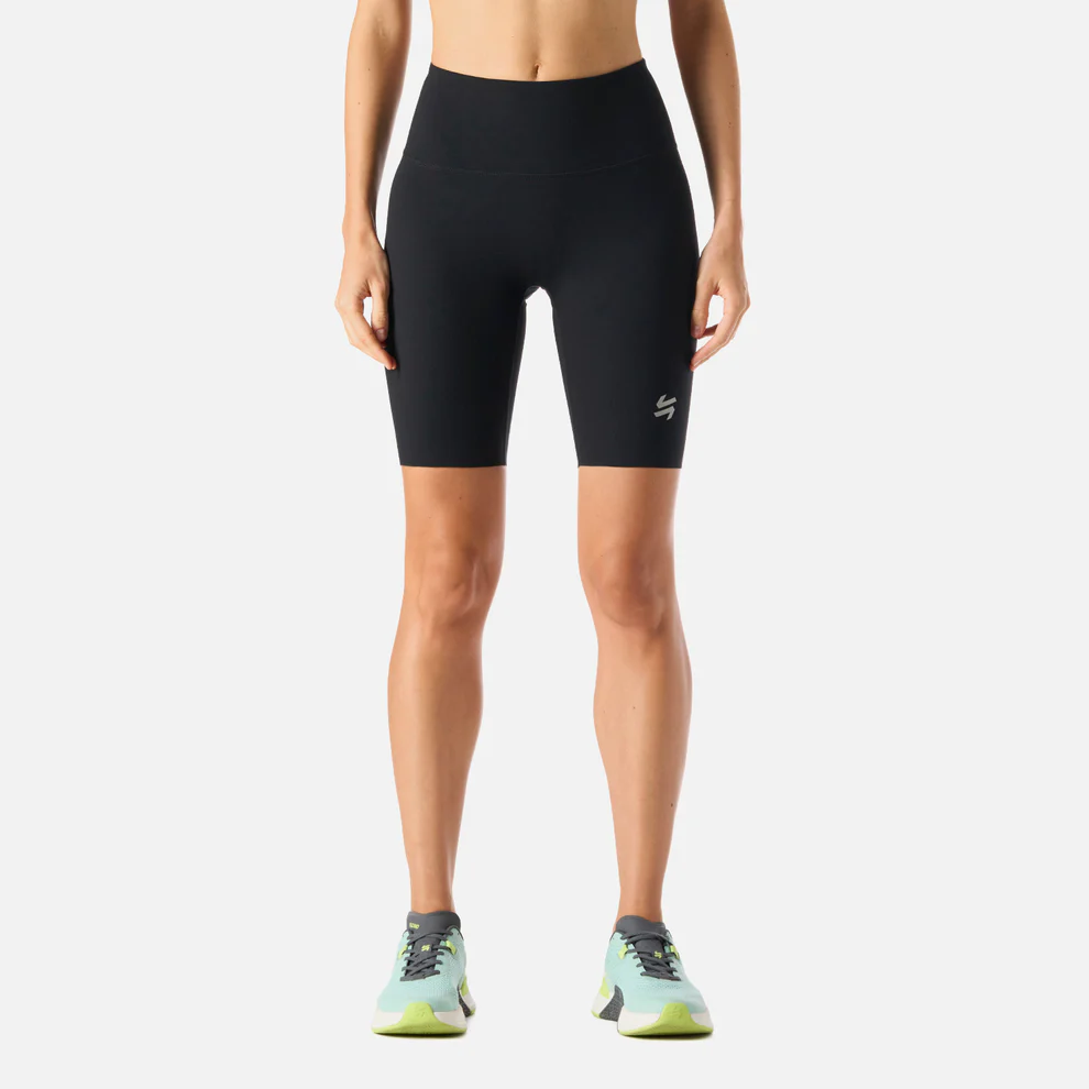 CALZA MUJER VULCANO W TEMPO BIKER SUPER HIGH RISE LEGGINGS NEGRO