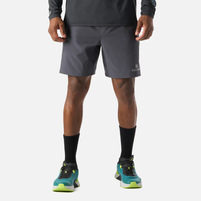 SHORT HOMBRE VULCANO TEMPO 2-IN-1 7" SHORTS GRAFITO