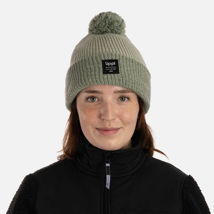 GORROS UNISEX FLY LINE POM BLENDPRO BEANIE JADE MELANGE
