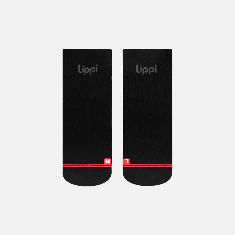 CALCETINES LOGO LIPPI PACK SHORT NEGRO