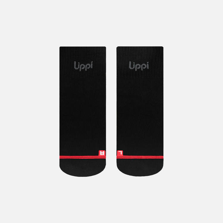 CALCETINES LOGO LIPPI PACK SHORT NEGRO