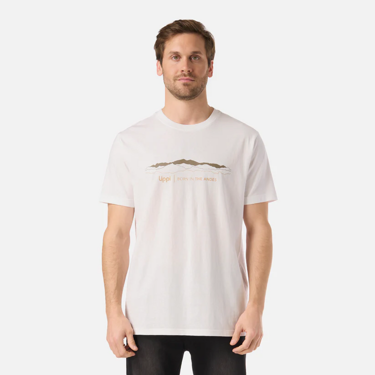 POLERA HOMBRE LOGO LIPPI FRONT PRINT TSHIRT LIPPI BLANCO