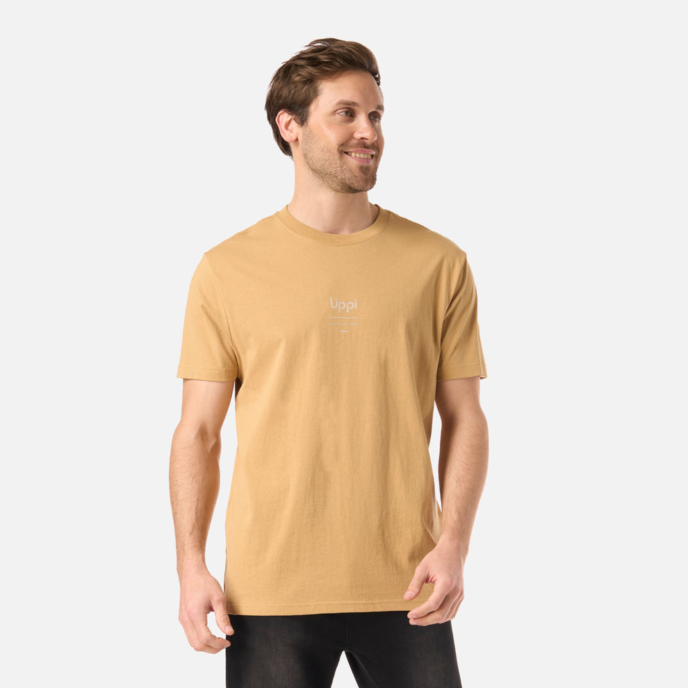 POLERA HOMBRE ADVENTURE PAGE LIPPI CAMEL