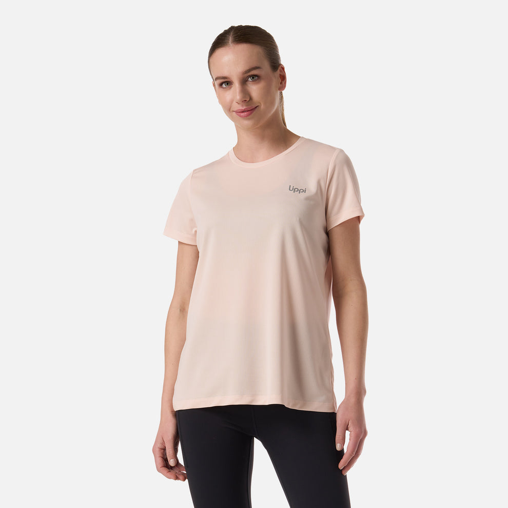 POLERA MUJER CORE QDRY DAMASCO