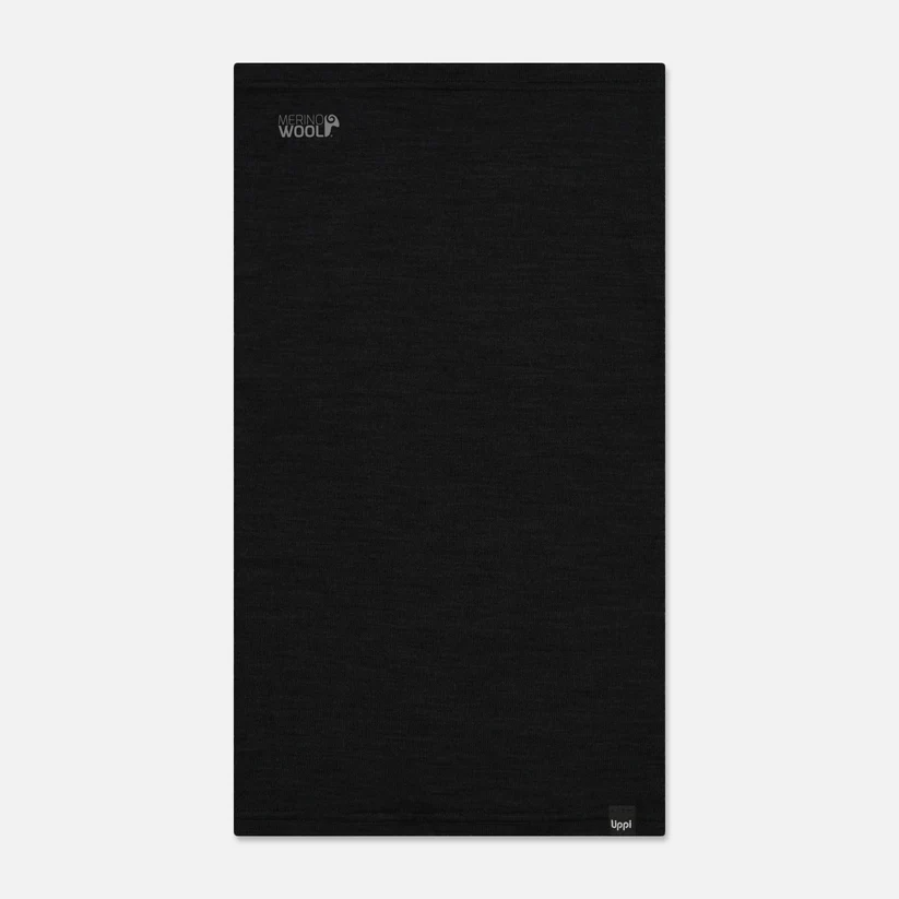 BANDANA LIPPI HEADEX UNISEX LANA MERINO WOOL NEGRO TALLA UNICA