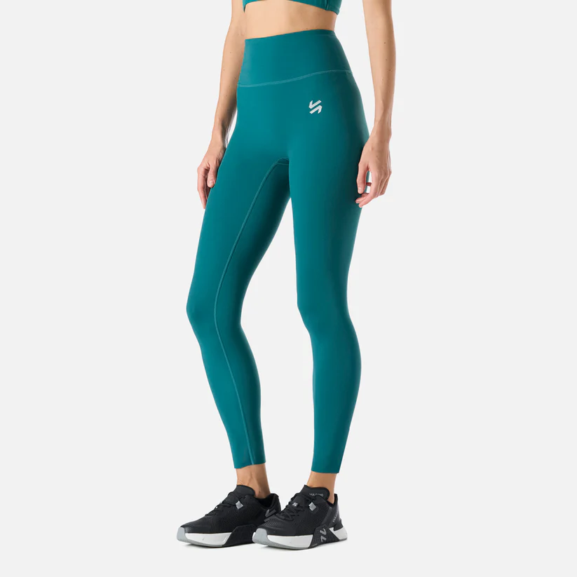 CALZA MUJER VULCANO TEMPO 7/8 SUPER HIGH RISE LEGGINGS PETROLEO