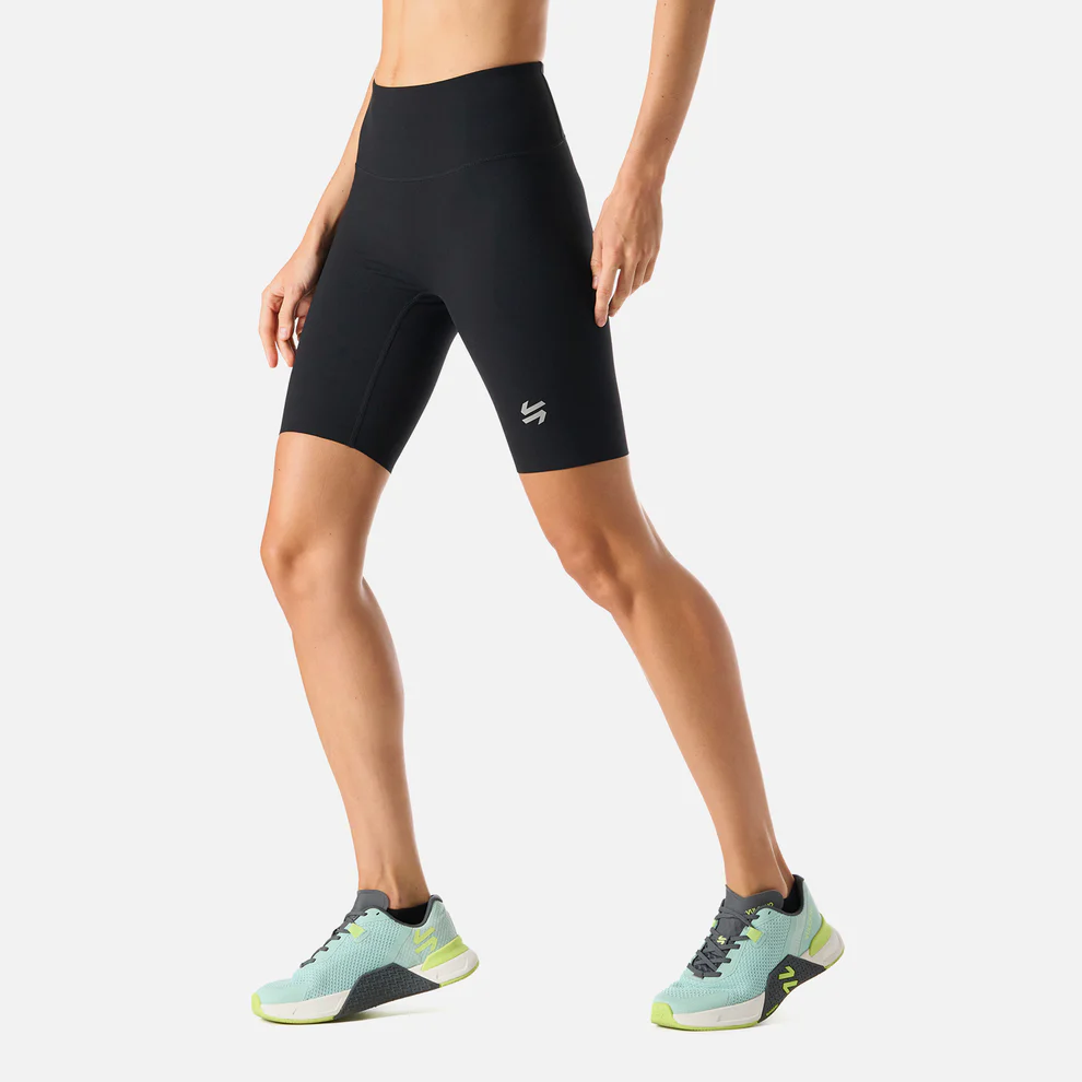 CALZA MUJER VULCANO W TEMPO BIKER SUPER HIGH RISE LEGGINGS NEGRO