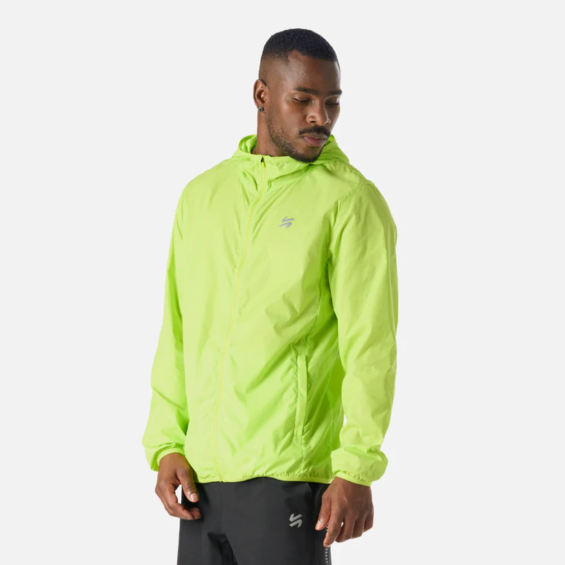 CORTAVIENTO HOMBRE VULCANO BUILT TO MOVE WINDBREAKER JACKET VERDE LIMA