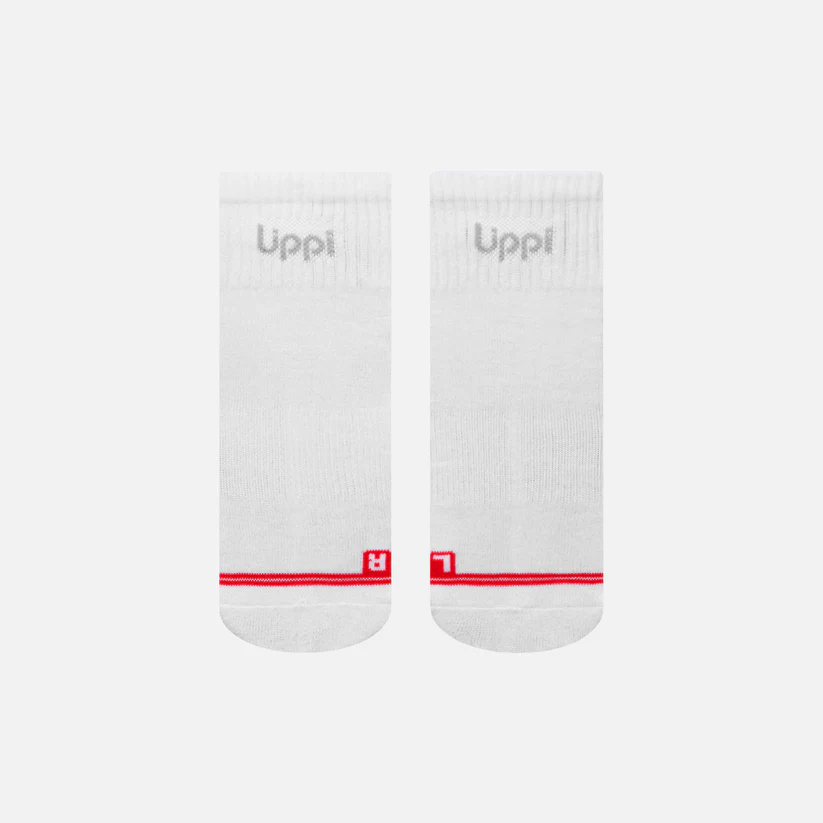 CALCETINES LOGO LIPPI PACK SHORT NEGRO BLANCO GRIS