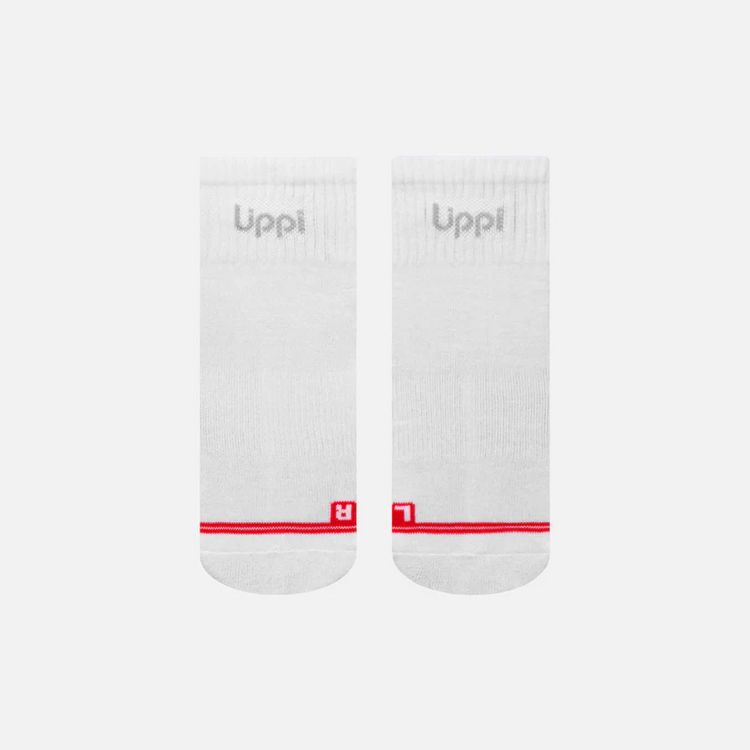 CALCETINES LOGO LIPPI PACK SHORT NEGRO BLANCO GRIS