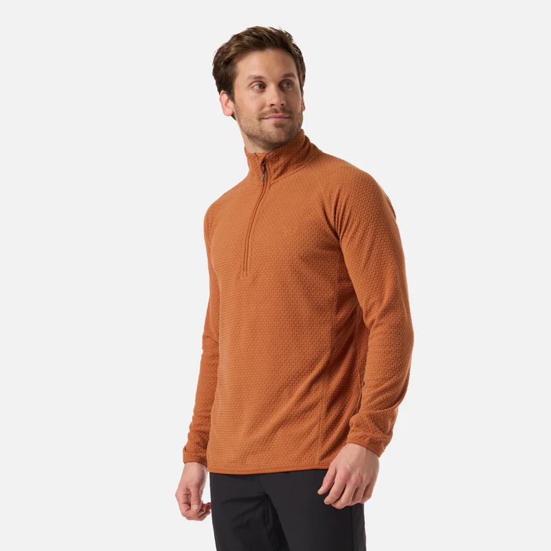 POLERON HOMBRE JACARANDA NANOF 14 ZIP LIPPI TERRACOTA