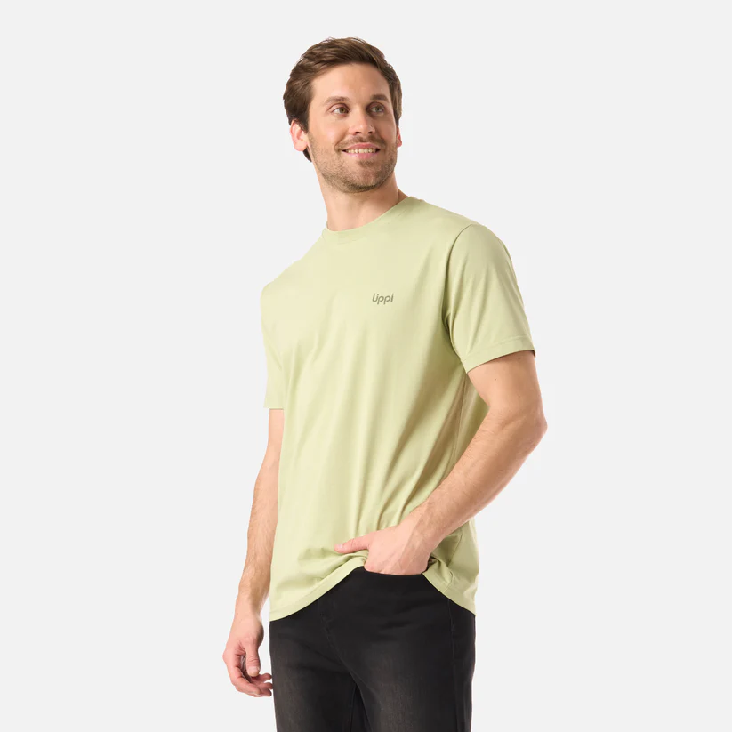 POLERA HOMBRE GREEN SORONA TSHIRT LIPPI VERDE MANZANA