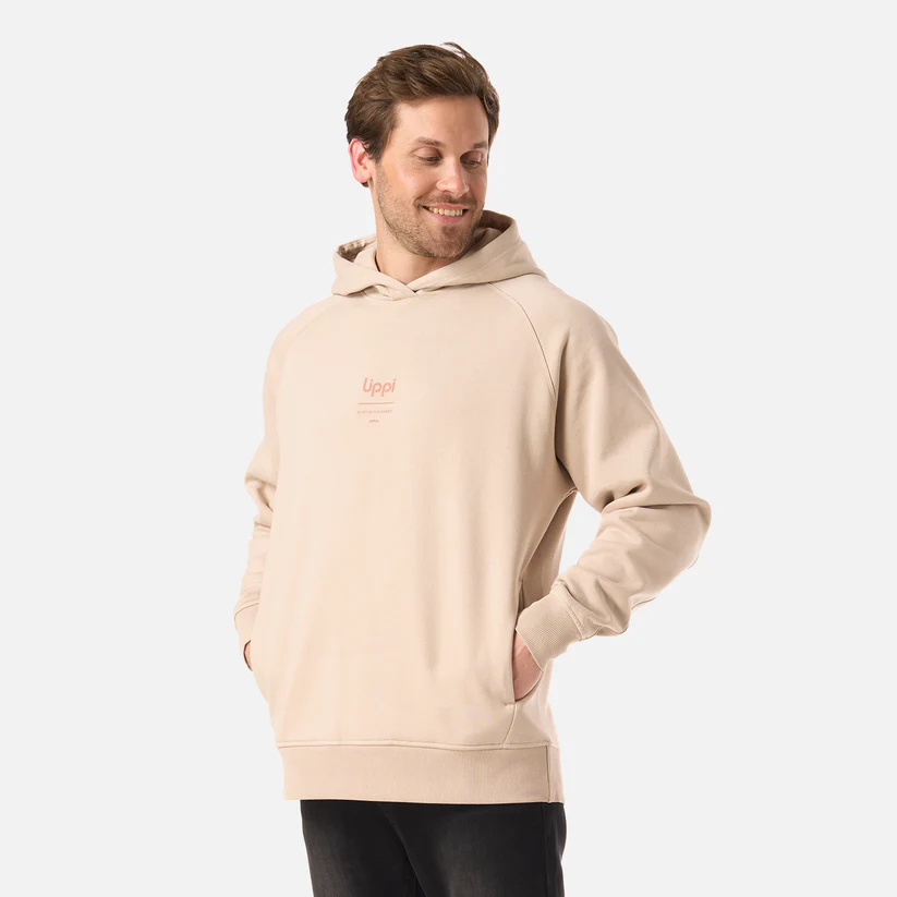 POLERON HOMBRE ULMO HOODY SWEATSHIRT LIPPI BEIGE