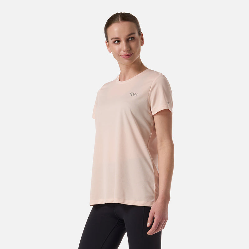 POLERA MUJER CORE QDRY DAMASCO