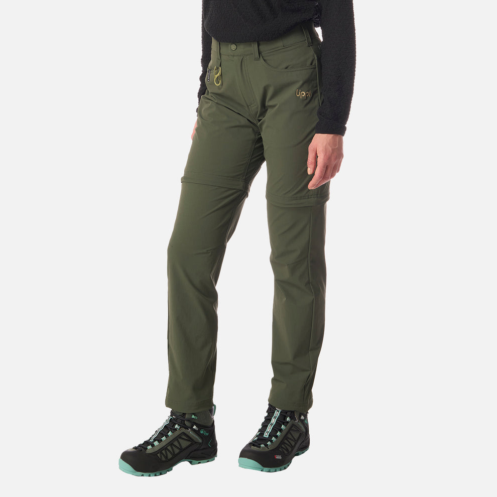 PANTALON MUJER LENNOX QDRY MIX2 LIPPI VERDE MILITAR