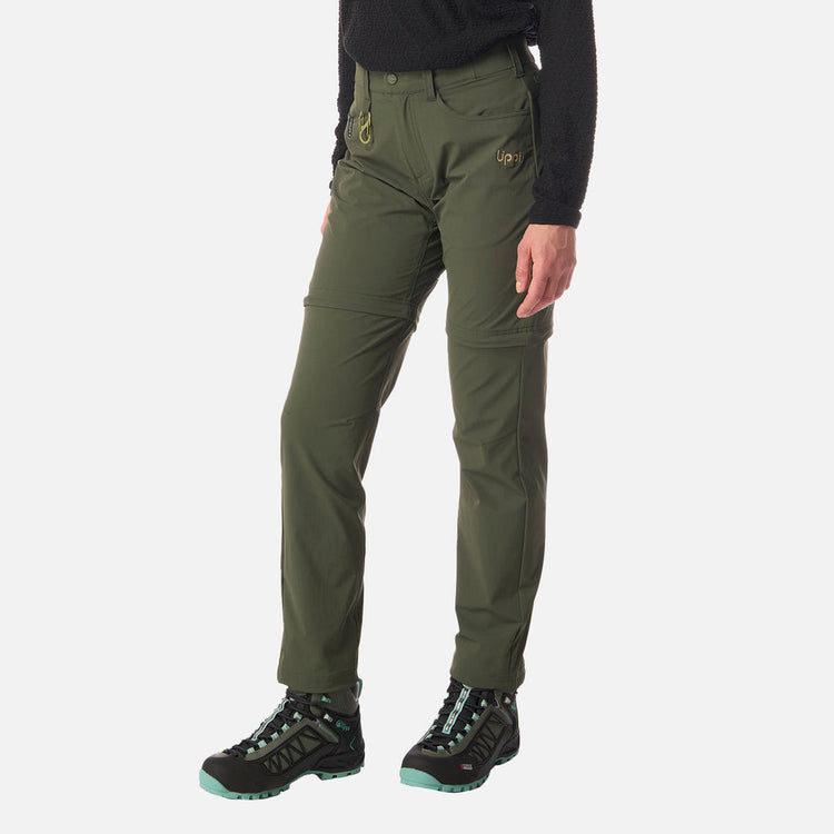 PANTALON MUJER LENNOX QDRY MIX2 LIPPI VERDE MILITAR