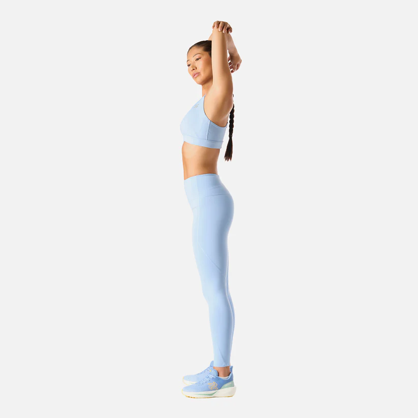 CALZA MUJER VULCANO BUILT TO MOVE 7/8 HIGH RISE LEGGINGS CELESTE