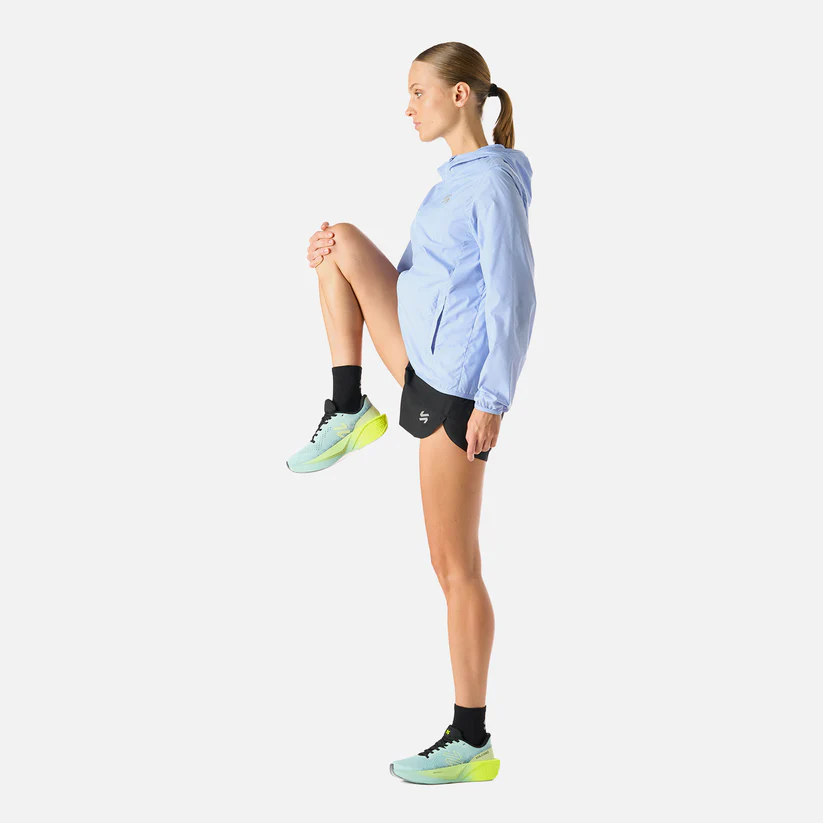 CORTAVIENTO MUJER VULCANO BUILT TO MOVE WINDBREAKER JACKET CELESTE