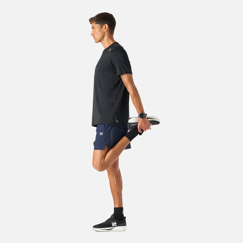 POLERA HOMBRE VULCANO TEMPO ADVANCED TSHIRT NEGRO