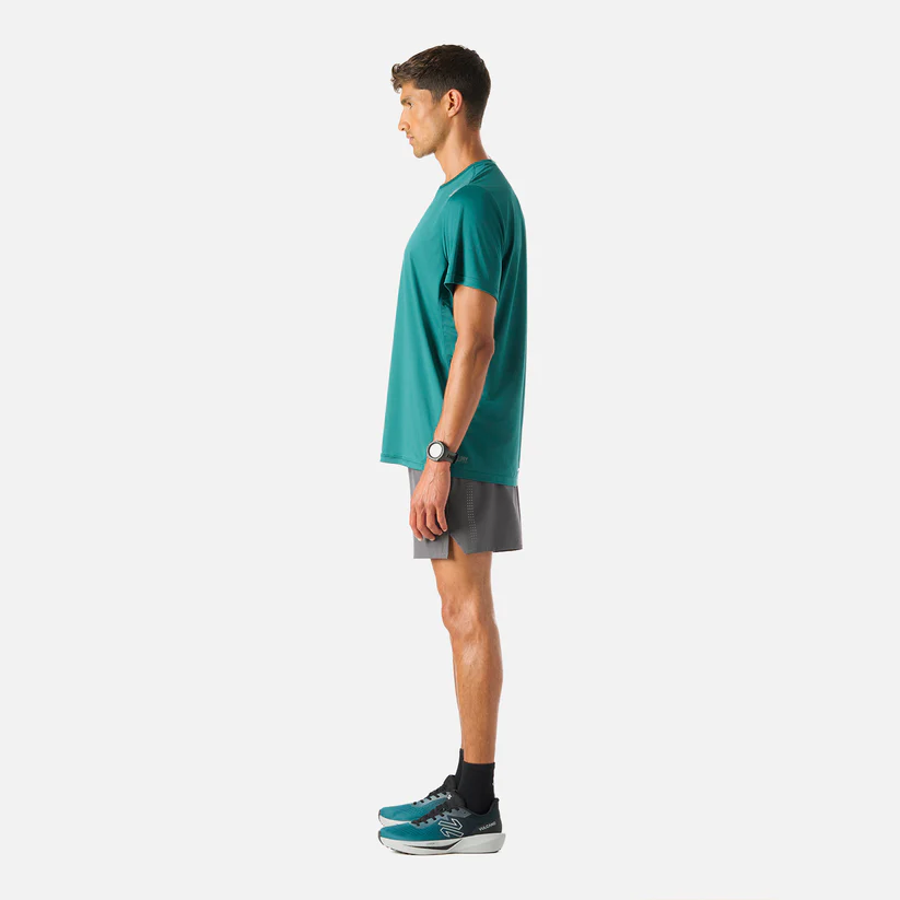 POLERA HOMBRE VULCANO TEMPO ADVANCED TSHIRT PETROLEO