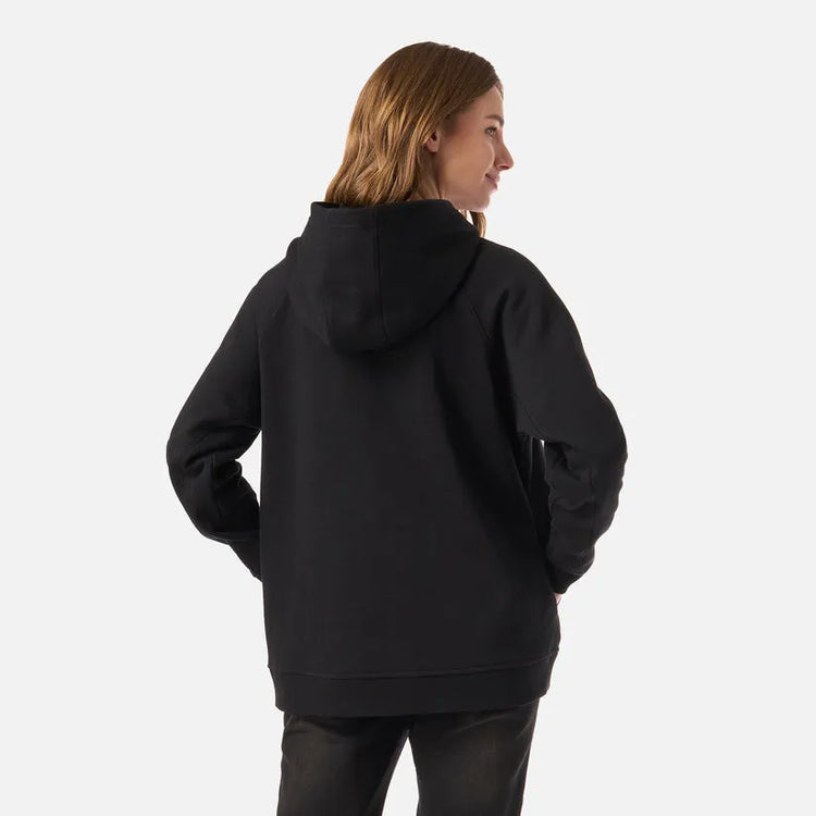 POLERON MUJER INSIGNE HOODY SWEATSHIRT FRONT PRINT LIPPI NEGRO