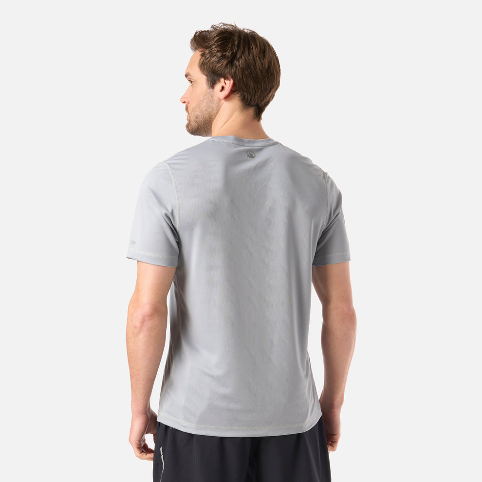 POLERA HOMBRE CORE QDRY TSHIRT LIPPI GRIS