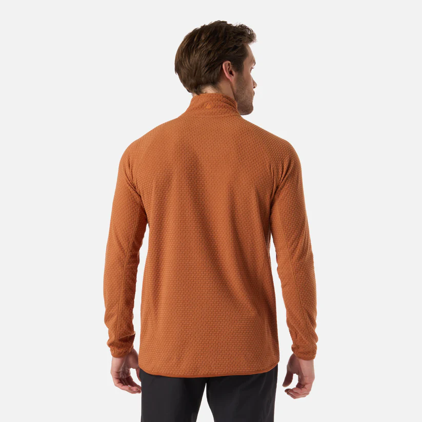 POLERON HOMBRE JACARANDA NANOF 14 ZIP LIPPI TERRACOTA