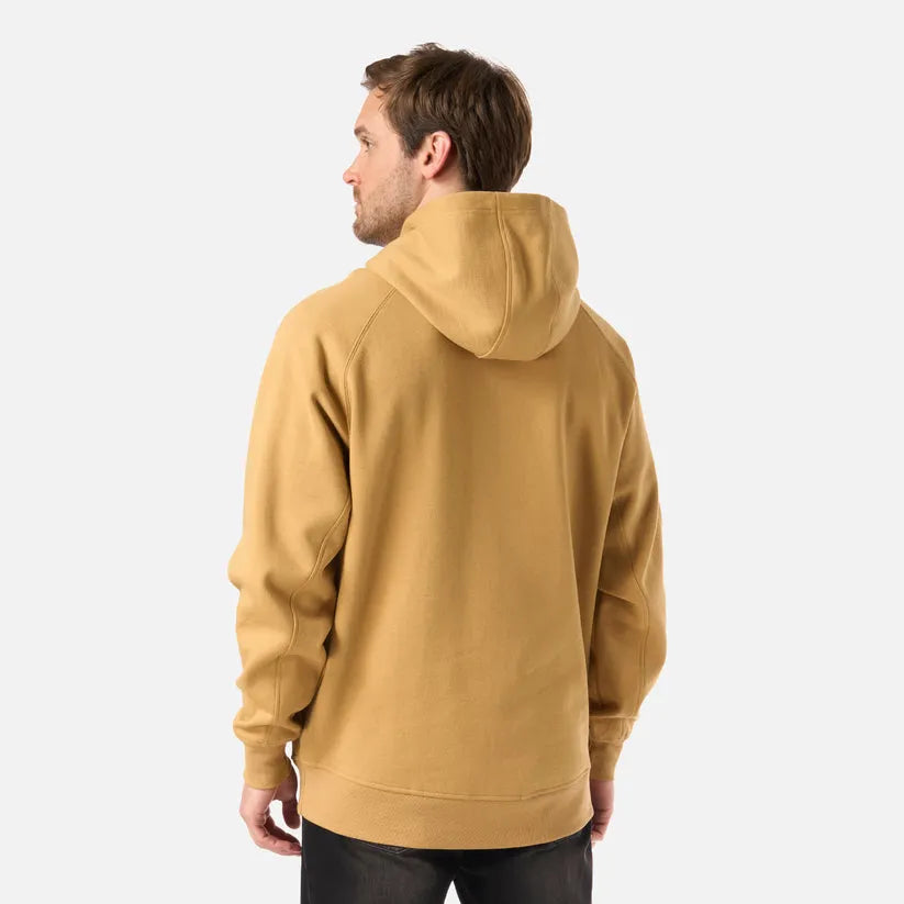 POLERON HOMBRE INSIGNE HOODY SWEATSHIRT FRONT PRINT LIPPI CAMEL